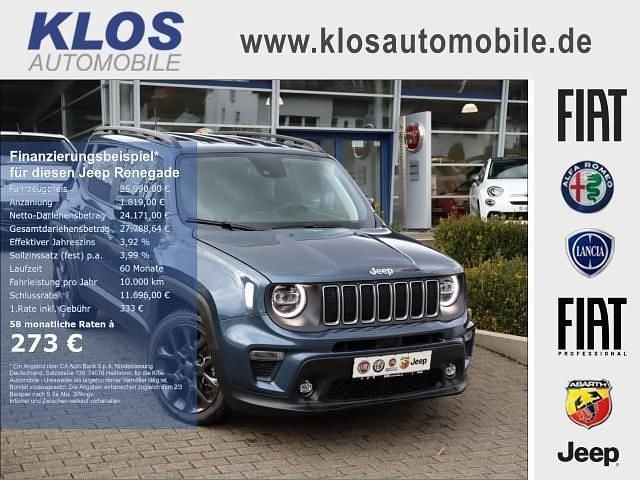 Blau Gebraucht 2024 Jeep Renegade SUV | 25.990 € (Fairer Preis) - Bild 1/4