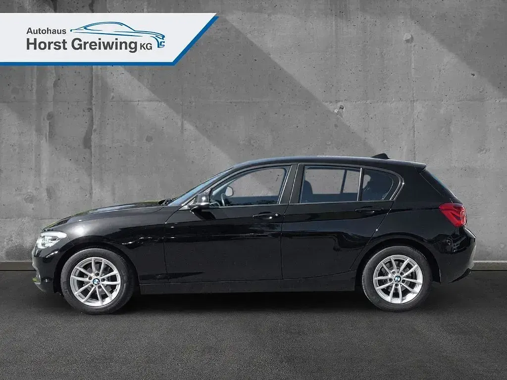 Gebraucht BMW 116 Advantage 109 PS (80 kW) 2017 Schwarz Kleinwagen