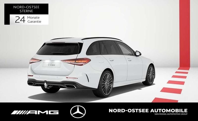 Gebraucht Mercedes C220 Advanced 197 PS (144 kW) 2025 Unilack polarweiß Kombi
