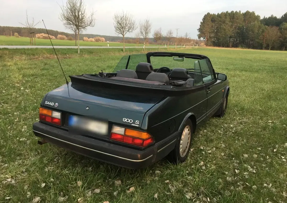 Gebraucht Saab 900 Cabriolet 141 PS (103 kW) 1992 Grün Cabrio