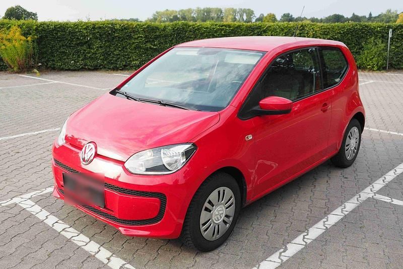 Rot Gebraucht 2013 VW up! move up! Kleinwagen | 2.700 € (Superpreis) - Bild 1/4