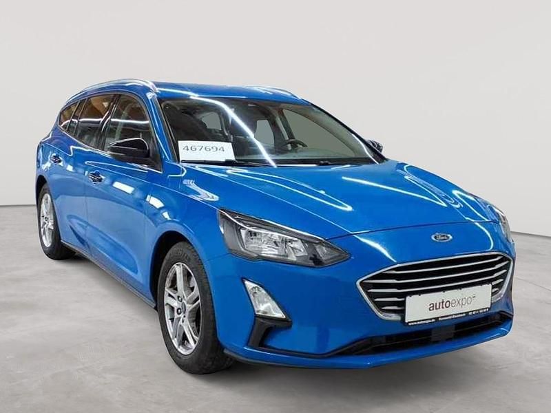 Gebraucht Ford Focus Cool & Connect 120 PS (88 kW) 2021 Verkehrsblau ral 5017 Kombi