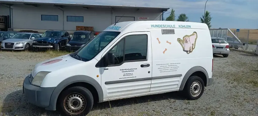 Gebraucht Ford Tourneo Connect 90 PS (66 kW) 2008 Weiß Van / Kleinbus
