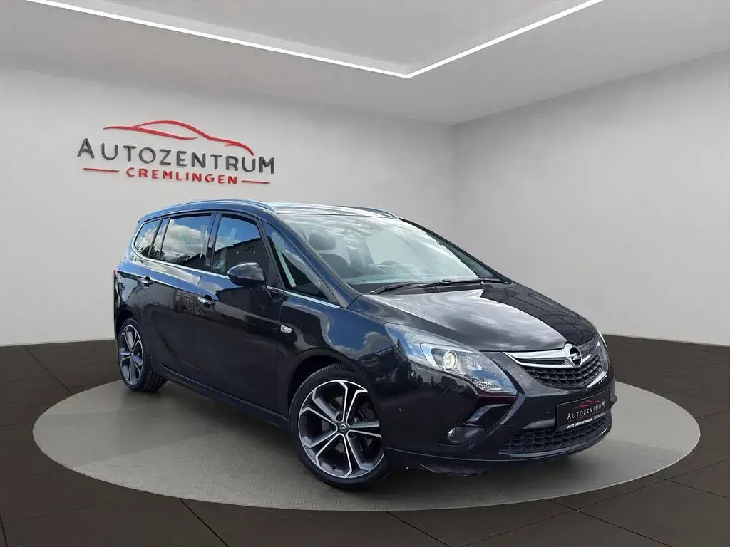 Gebraucht Opel Zafira Tourer OPC 165 PS (121 kW) 2012 Schwarz Van / Kleinbus