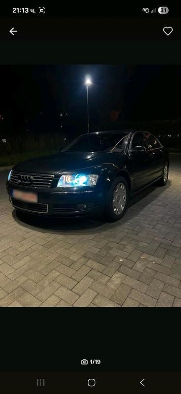 Schwarz Gebraucht 2004 Audi A8 Limousine | 3.899 € (Fairer Preis) - Bild 1/4