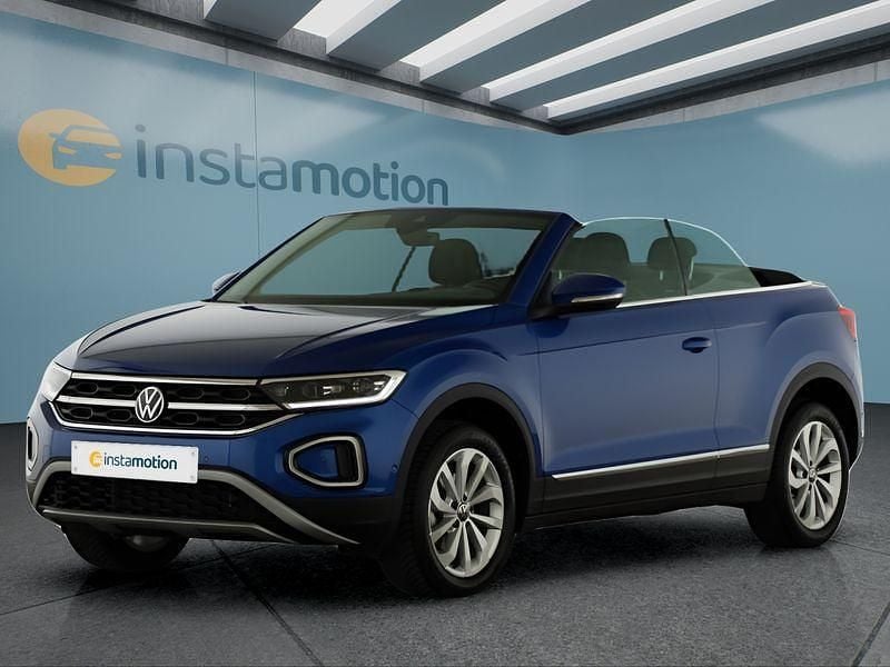 Gebraucht VW T-Roc Cabriolet 116 PS (85 kW) 2024 Blau Cabrio