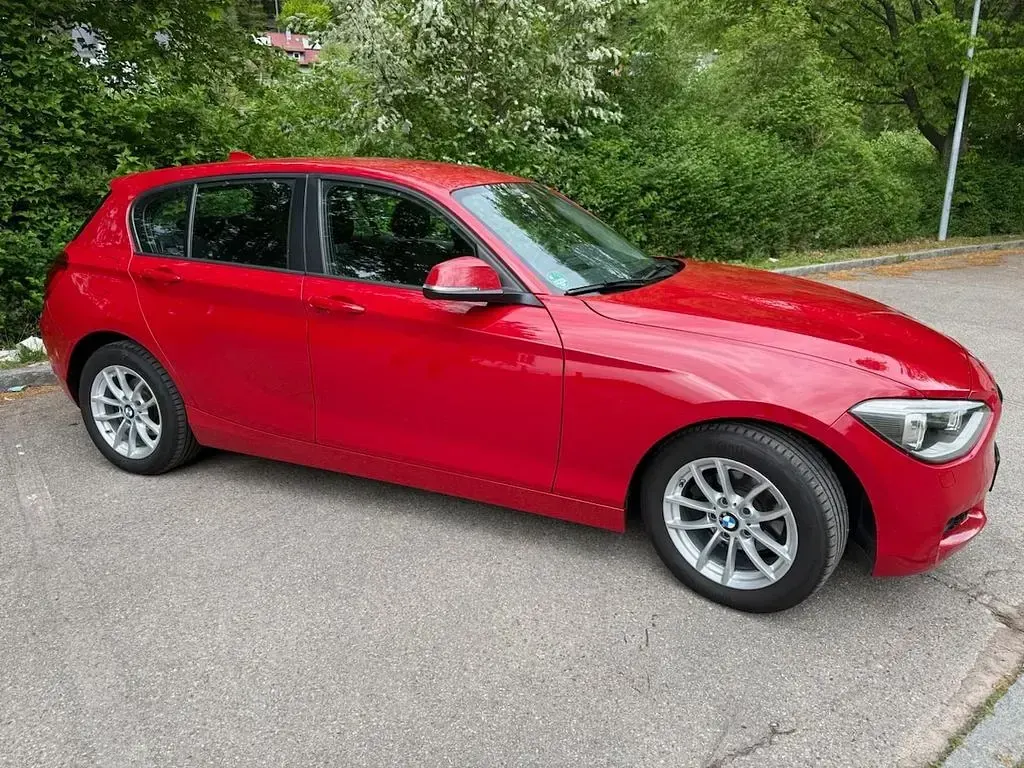 Gebraucht BMW 116 136 PS (100 kW) 2014 Rot Kleinwagen
