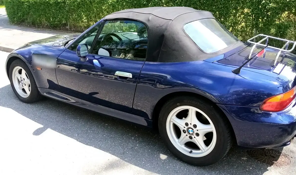 Gebraucht BMW Z3 147 PS (108 kW) 1996 Blau Cabrio