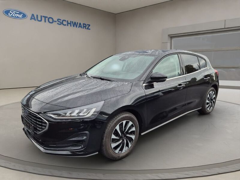 Schwarz Gebraucht 2023 Ford Focus Titanium Limousine | 22.450 € (Fairer Preis) - Bild 1/4