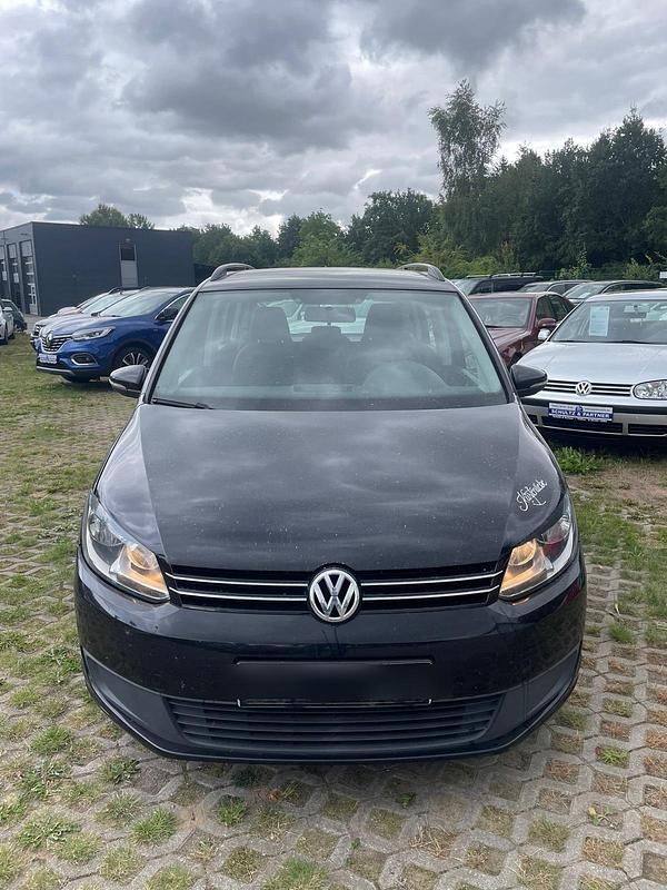 Schwarz Gebraucht 2012 VW Touran Van / Kleinbus | 3.999 € (Superpreis) - Bild 1/4