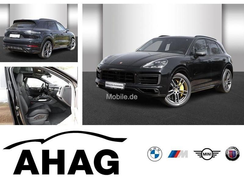 Schwarz Gebraucht 2021 Porsche Cayenne Turbo SUV | 105.740 € - Bild 1/4
