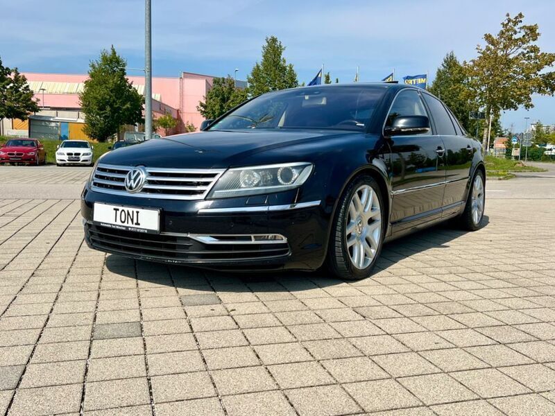 Schwarz Gebraucht 2011 VW Phaeton Limousine | 8.900 € (Fairer Preis) - Bild 1/4