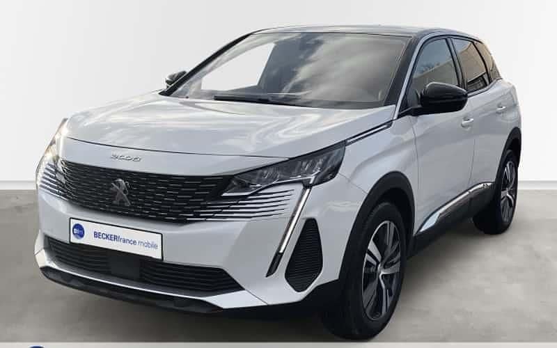 Weiß Gebraucht 2022 Peugeot 3008 Allure SUV | 24.890 € (Fairer Preis) - Bild 1/4