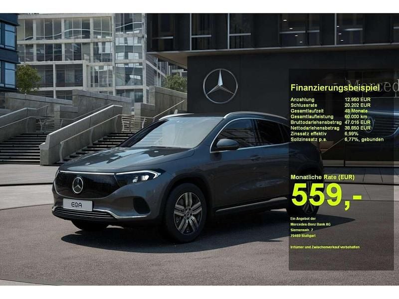 Metalliclack mountaingrau Neu 2025 Mercedes EQA250+ SUV | 51.800 € - Bild 1/3