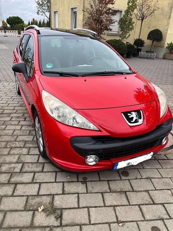 Rot Gebraucht 2009 Peugeot 207 Urban Move Kombi | 1.200 € (Guter Preis) - Bild 1/4
