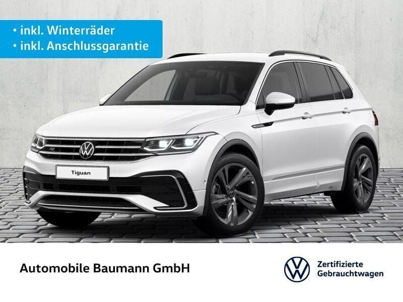 Weiß Gebraucht 2023 VW Tiguan R-line SUV | 38.790 € (Guter Preis) - Bild 1/4
