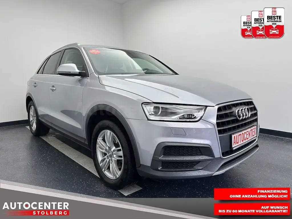 Gebraucht Audi Q3 Design 125 PS (91 kW) 2018 Silber SUV