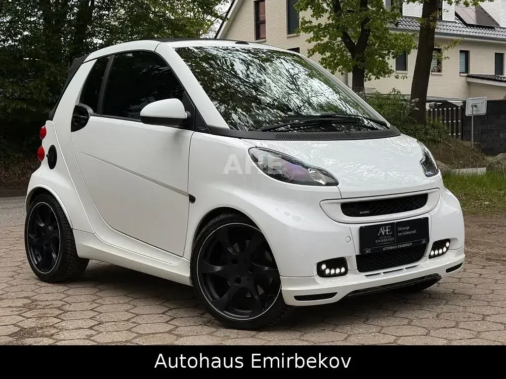 Occasion Smart ForTwo Cabrio Brabus 98 ch (72 kW) 2009 Argent Cabriolet