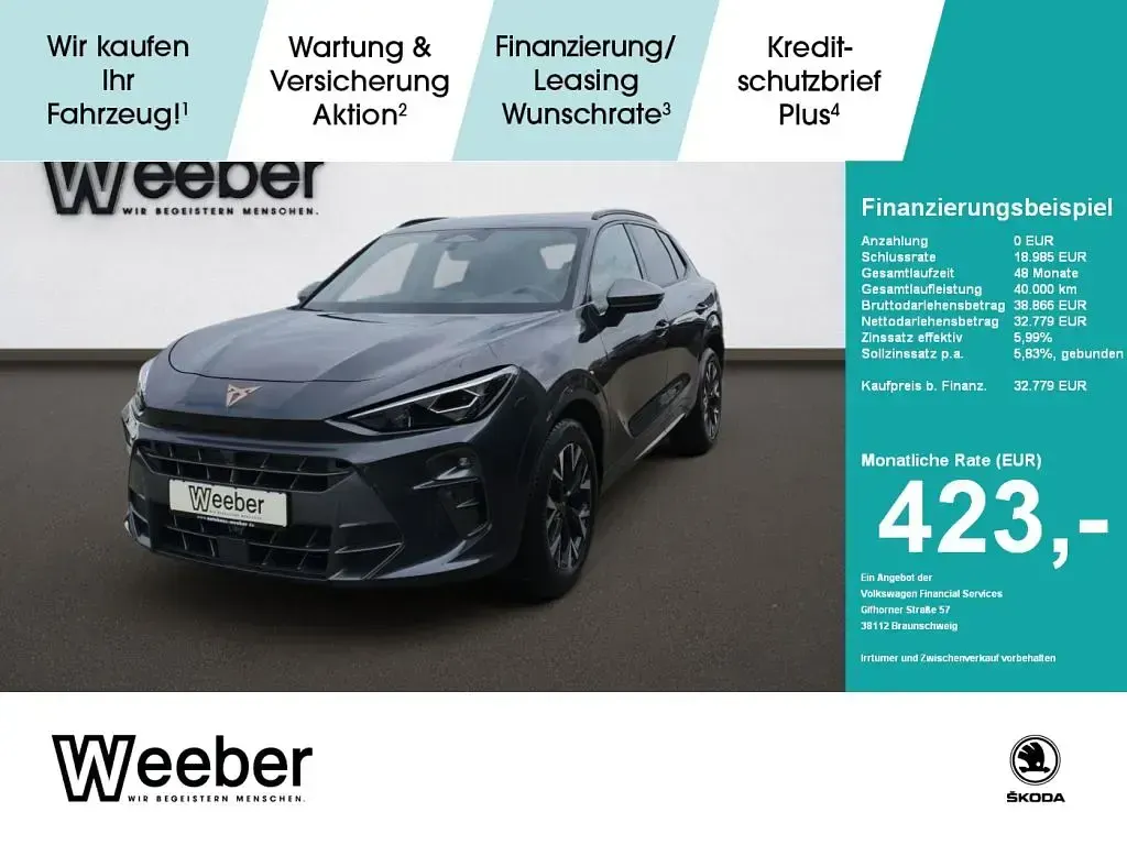 Second-hand Cupra Terramar 150 CP (110 kW) 2025 Gri SUV