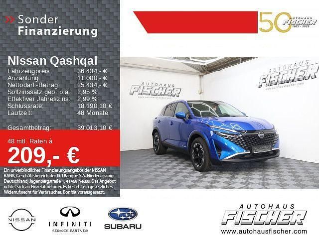 Blau Neu 2025 Nissan Qashqai Comfort SUV | 34.590 € (Superpreis) - Bild 1/4