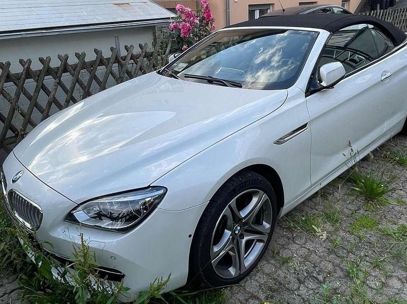 Gebraucht BMW 650 Cabriolet Sport Line 449 PS (330 kW) 2014 Weiß Cabrio