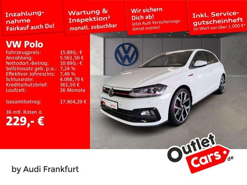 Weiß Gebraucht 2019 VW Polo GTI Limousine | 15.890 € (Fairer Preis) - Bild 1/2