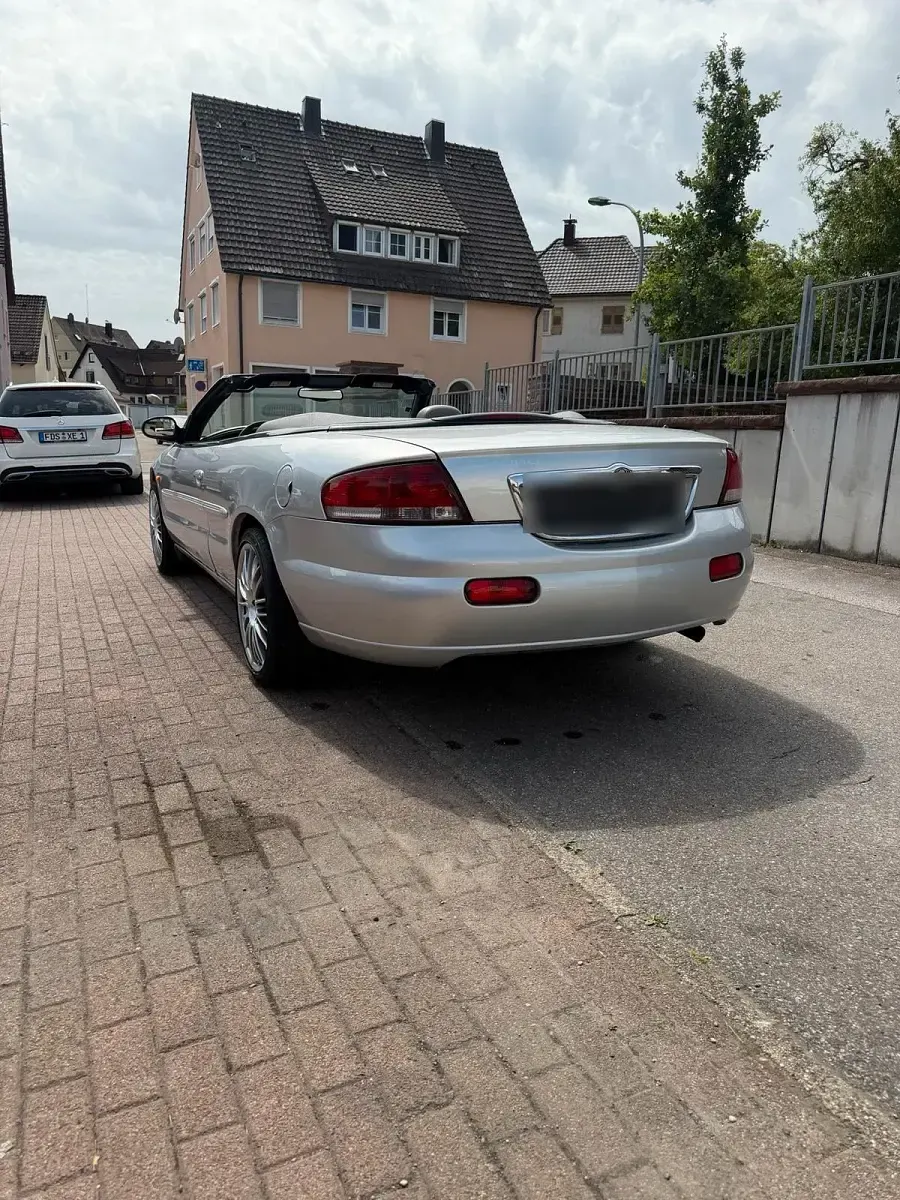 Gebraucht Chrysler Sebring Cabriolet 142 PS (104 kW) 2003 Silber Cabrio