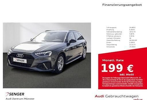 Gebraucht Audi A4 S-Line 150 PS (110 kW) 2023 Daytonagrau perleffekt Kombi