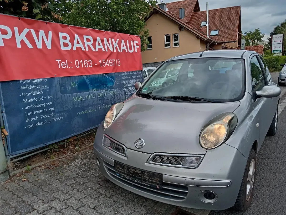 Gebraucht Nissan Micra 65 PS (47 kW) 2008 Grau Kleinwagen