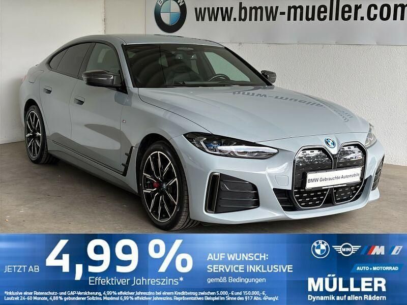 M brooklyn grau metallic Gebraucht 2022 BMW i4 Performance Limousine | 40.268 € (Fairer Preis) - Bild 1/4