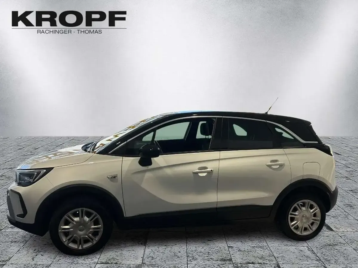 Gebraucht Opel Crossland Elegance 110 PS (80 kW) 2023 Weiß SUV