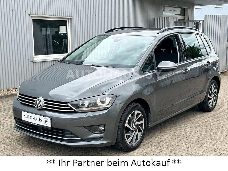 Grau Gebraucht 2017 VW Golf Sportsvan Sound Van / Kleinbus | 9.390 € (Fairer Preis) - Bild 1/4