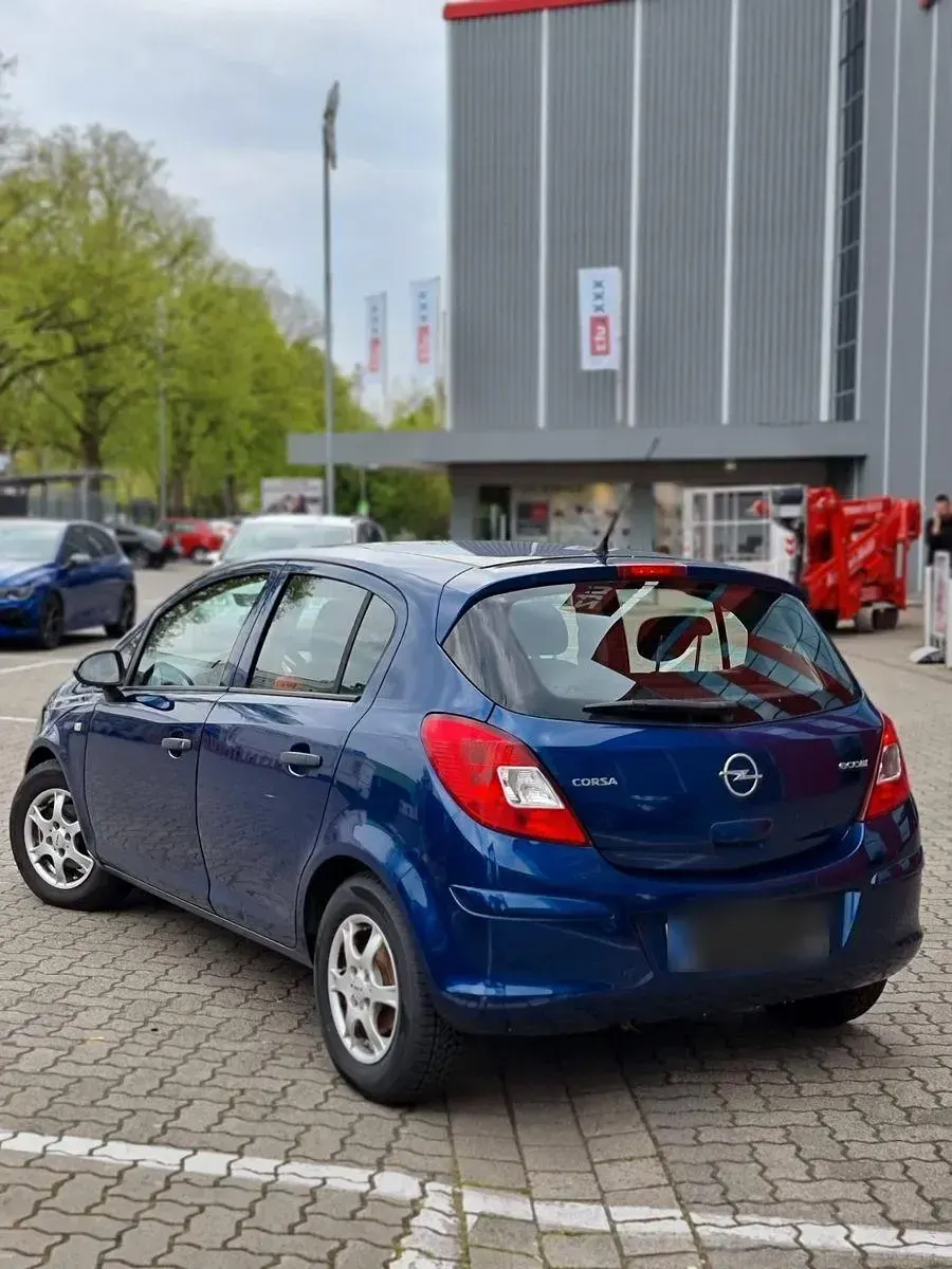 Gebraucht Opel Corsa Eco 60 PS (44 kW) 2009 Blau Kleinwagen