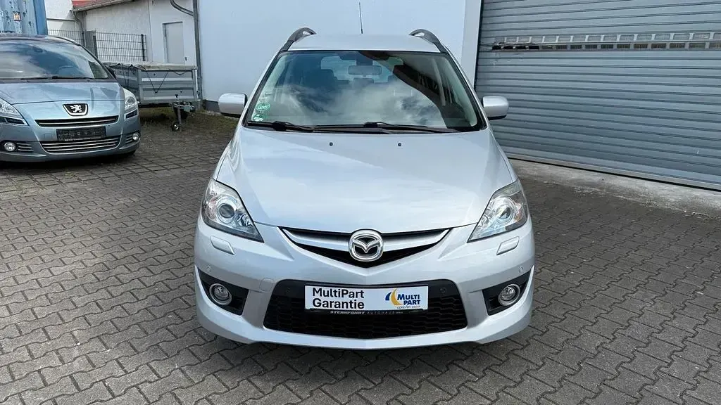 Gebraucht Mazda 5 Active Plus 145 PS (106 kW) 2010 Silber Van / Kleinbus
