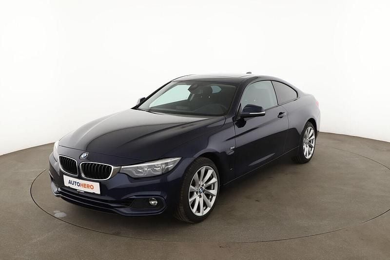 Gebraucht BMW 430 Sport Line 252 PS (185 kW) 2018 Blau Coupé