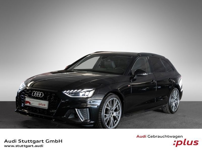 Mythosschwarz Gebraucht 2022 Audi A4 S-Line Kombi | 32.840 € (Teuer) - Bild 1/4