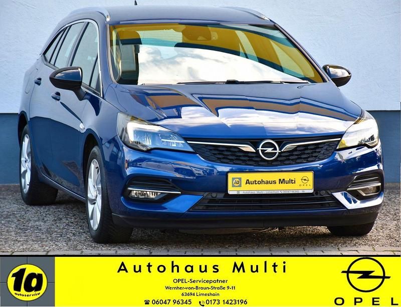 Blau Gebraucht 2022 Opel Astra Elegance Kombi | 16.800 € (Guter Preis) - Bild 1/4