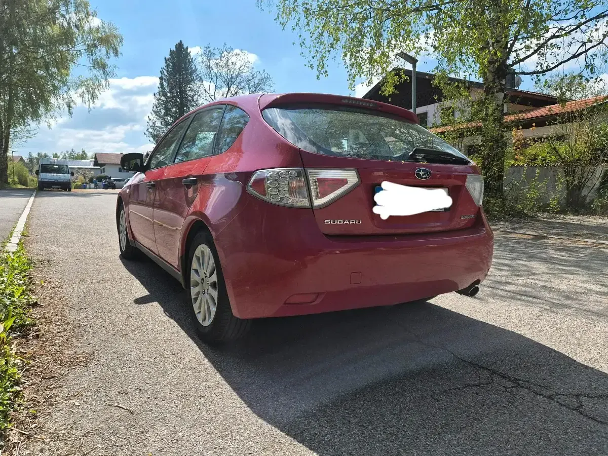 Gebraucht Subaru Impreza 107 PS (78 kW) 2008 Rot Limousine
