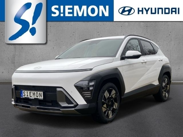Weiss Gebraucht 2023 Hyundai Kona Prime SUV | 31.330 € (Guter Preis) - Bild 1/4