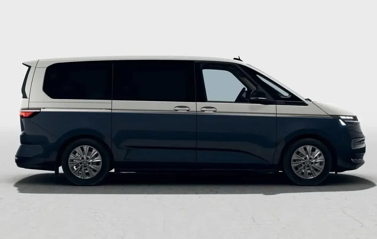 Neu VW Multivan Life 150 PS (110 kW) 2026 Candyweiß / starlight blue meta Van / Kleinbus