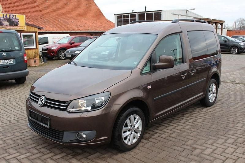Gebraucht VW Caddy 109 PS (80 kW) 2011 Braun Van / Kleinbus