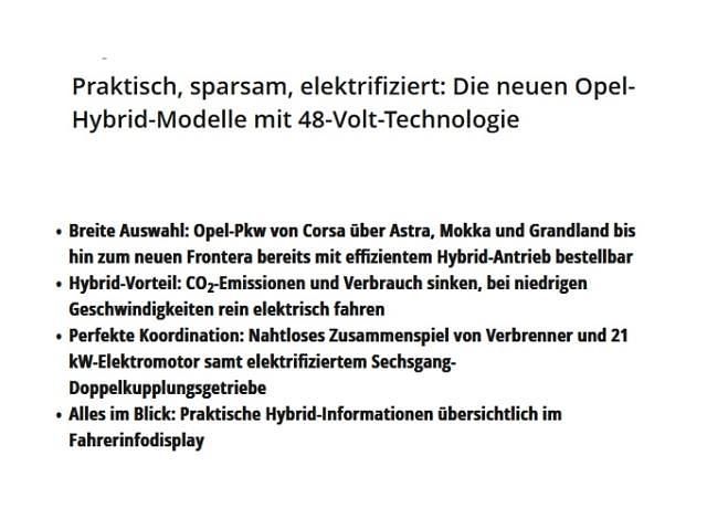 Neu Opel Frontera Ultimate 145 PS (106 kW) 2026 Weiss SUV