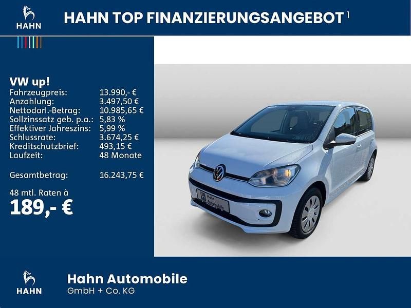 Gebraucht VW up! 65 PS (47 kW) 2022 Weiß Kleinwagen