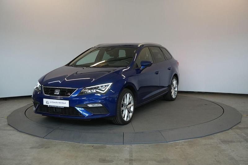 Blau Gebraucht 2020 Seat Leon ST FR Kombi | 13.990 € (Superpreis) - Bild 1/4