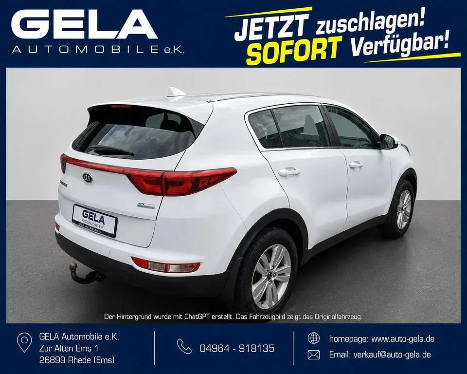 Gebraucht Kia Sportage Vision 132 PS (97 kW) 2017 Weiß SUV