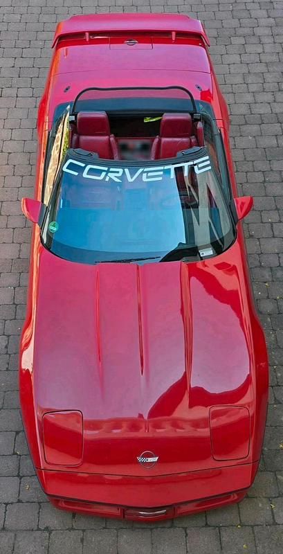 Gebraucht Corvette C4 245 PS (180 kW) 1987 Rot Cabrio