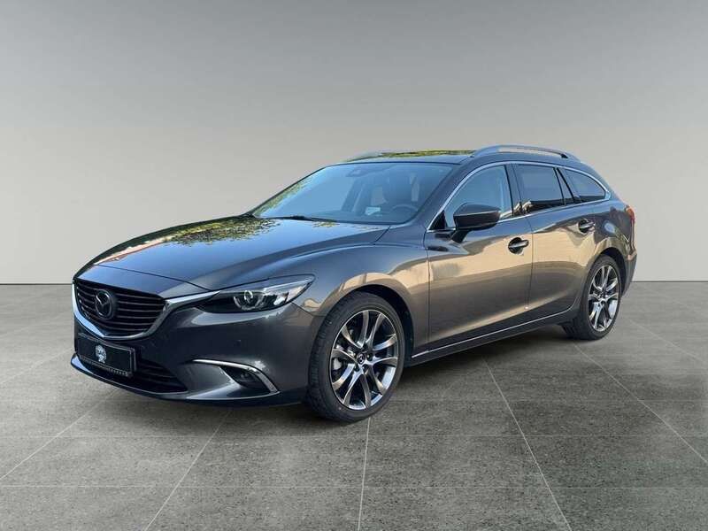 Matrixgrau metallic Gebraucht 2017 Mazda 6 Kizoku Intense Kombi | 19.999 € (Teuer) - Bild 1/4