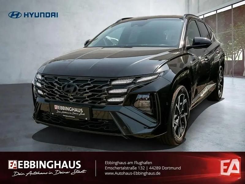 Schwarz Neu 2025 Hyundai Tucson N Line SUV | 46.599 € (Teuer) - Bild 1/1