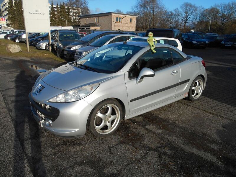 Silber Gebraucht 2007 Peugeot 207 CC Sport Cabrio | 1.500 € (Superpreis) - Bild 1/4