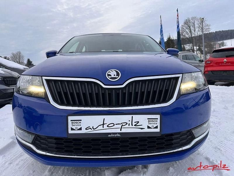 Gebraucht Skoda Rapid Style 110 PS (80 kW) 2018 Blau Kleinwagen